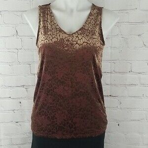 Finn & Grace velvety sleeveless top size XS